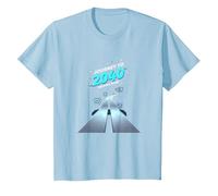 Clase de 2040 Grow with Me Comienza Ahora Camiseta, Niños, Azul Bebé, 2 años