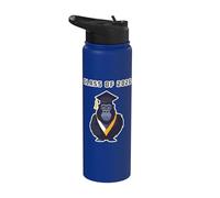 Clase de graduación de 2026 Gorilla Freshman High School Senior Stainless Steel Insulated Water Bottle