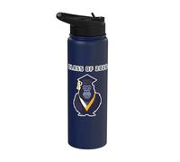 Clase de graduación de 2026 Gorilla Freshman High School Senior Stainless Steel Insulated Water Bottle