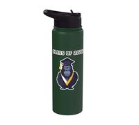 Clase de graduación de 2026 Gorilla Freshman High School Senior Stainless Steel Insulated Water Bottle