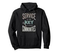 Clase de Liderazgo, Club de Servicio, Club de Liderazgo Saying Sudadera con Capucha