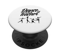 Clase de Profesor de Baile de Ballet Enseñar a Bailarina PopSockets PopGrip Adhesivo