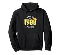 Clase de reunión de 1988 Sudadera con Capucha