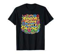 Clase de tío porrista Senior 2026 Groovy Peace Fun 2026 Camiseta