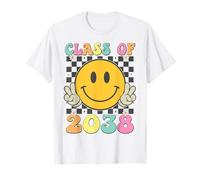 Clase retro de 2038 Grow With Me Back to School Kindergarten Camiseta