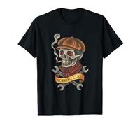 Clase Trabajadora Cráneo Cuello Azul Tatuaje Camiseta