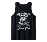 Clase trabajadora del Club Social de Trabajadores de Cuello Azul Camiseta sin Mangas
