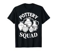 Clases de Arte de Estudio de Arcilla del Equipo de Pottery Squad Camiseta