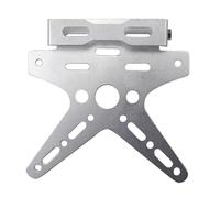 Clases de matrícula de aluminio ajustables Montaje fácil para motocicletas y motocicletas Soportes para bicicletas eléctricas