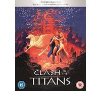 Clash Of The Titans Slipcased Edition Blu Ray + DVD + Booklet + Digital Download / Import / Region Free Blu Ray