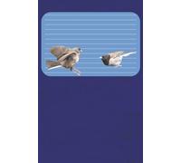 Clash of Wings - Notes in Motion: 5.5x8.5” paperback narrow-ruled notebook - 80 numbered pages plus 2 index sheets for creative energy on the go