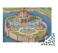 Clash Royal Game Art Puzle De 1000 Piezas para Adultos Rompecabezas Colorido Royal Enterence Juego De Habilidad para Toda La Familia Puzzles De Madera Infantiles Adolescentes 1000pcs (75x50cm)