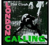 Officially Liscenced Product The Clash London Calling Oficial Patch (10Cm X 10Cm) Size Accessory Size