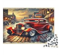 Clásica Calle Hot Bang Puzzles 1000 Piezas Sin Polvo De Papel Puzle Clásico Gimnasia Cerebral para Puzzle para Enmarcar como Conexión Familiar 70x50cm/1000pcs