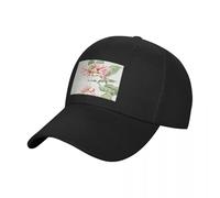 Clásica Gorra de béisbol Flor de Camelia Japonesa Vintage Wild Ball de Gran tamaño para Hombres Golf Man Ball para Mujer Ajuste Ajustable para Hombres Broca de algodón