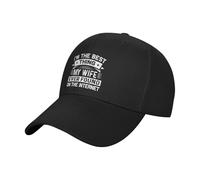 Clásica Gorra de Golf Soy lo Mejor Que mi Esposa encontró en Internet Sombrero Sol Nueva Trucker Gorra para Tenis Deporte Deportes Motociclet