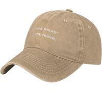 Clásica Gorra Deportiva Te Ves Malo, yo me muevo Sombrero Ocio Nueva Gorra para Sol para Pesca Mujer Running