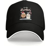 Clásica letra de dibujos animados juvenil casual protector solar ajustable ala sándwich ligero al aire libre sorpresa perdón para siempre reunión de moda regalo para estudiantes convertirse en