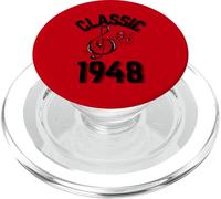 Clásico 1948 con Clave de Sol y Notas Musicales. PopSockets PopGrip para MagSafe