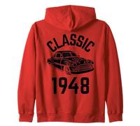 Clásico 1948 con Coche Sudadera con Capucha