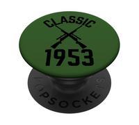 Clásico 1953 con Rifles de Caza. PopSockets PopGrip Adhesivo