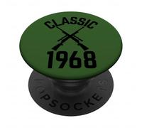 Clásico 1968 con Rifles de Caza. PopSockets PopGrip Adhesivo