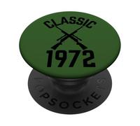 Clásico 1972 con Rifles de Caza. PopSockets PopGrip Adhesivo