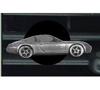 Clásico alemán coche deportivo 911 (tipo 996) ref195 diseño de efecto peltre ambientador de ventilación kit decoración coche furgoneta camión mini autobús