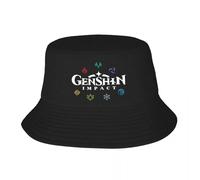 Clásico algodón Puro Custom Elements Bucket Hat Women Men Game Anime Beach Sun Summer Camping Fishing Cap Regalo del Festival