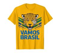 Clásico Cheer Brasil Vamos Brasil Lema Concurso País Camiseta