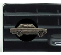 Clásico coche británico cortina 1600E Mk2 ref83 diseño efecto estaño ambientador de ventilación kit decoración coche furgoneta camión mini bus