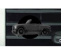 Clásico coche francés 204 Cabrio ref178 diseño efecto peltre ambientador de ventilación kit decoración coche furgoneta camión mini autobús