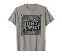 Clásico de Culto: no Popular, Solo Arte Amantes del Cine Camiseta, Hombre, Pizarra, 3XL