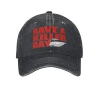 Clásico Dexter Que Tenga un día increíble Gorras de béisbol Hombres Mujeres Desgastado Lavado Snapback Gorra Viaje Ajuste Ajustable Scap