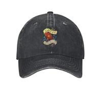 Clásico DND Dice, Dungeon Master, Beware Demin Cap Transpirable Sombreros para Hombre Gorra Esencial de Verano para el Verano