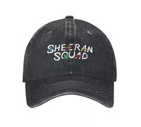 Clásico E-Ed S-Sheeran Squad Matemáticas Gorras de béisbol Denim Desgastado Tour Gorra de Sol Hombres Mujeres Al Aire Libre Verano Gorras Ajustables Sombrero Fresco