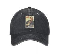 Clásico No Al Alcohol, Propaganda Comunista, Gorra de Mezclilla Vintage Outdoor Adventures Gorras de béisbol para Mujeres Esencial para el Verano