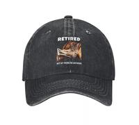 Clásico Retirado No es mi Problema, Jubilación, Lindo Leyendo Periódico Demin Gorra de Camionero Aventuras al Aire Libre Gorras de béisbol Esencial para el Verano