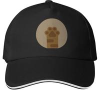 Clásico sello de pata de gato al aire libre, ligero, estilo deportivo, casual, ajustable, ala de sándwich, sorpresa, perdón para siempre, reunión de moda, regalo para estudiantes, se convierte en un