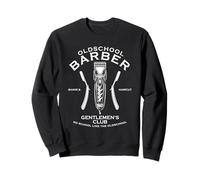 Clásico Vintage Vieja Escuela Peluquero Elegante Cultura Barbería Sudadera