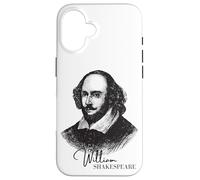 Clásico William Shakespeare Retrato Literario Fans Maestros Carcasa para iPhone 16