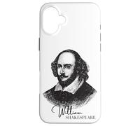 Clásico William Shakespeare Retrato Literario Fans Maestros Carcasa para iPhone 16 Plus