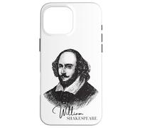 Clásico William Shakespeare Retrato Literario Fans Maestros Carcasa para iPhone 16 Pro MAX