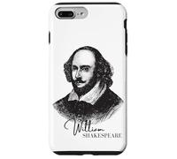 Clásico William Shakespeare Retrato Literario Fans Maestros Carcasa para iPhone 7 Plus/8 Plus