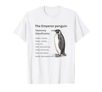 Clasificación de taxonomía del pingüino Emperador Camiseta