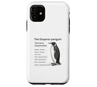 Clasificación de taxonomía del pingüino Emperador Carcasa para iPhone 11