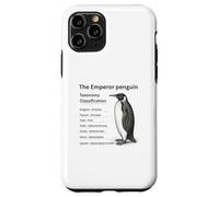 Clasificación de taxonomía del pingüino Emperador Carcasa para iPhone 11 Pro