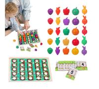 Clasificación por Color - Interactivo Educativo - Juegos de Comida Juguete para Cocina Infantil,para Escuela Aula Viaje Picnic Niños Niñas Fiesta de Cumpleaños