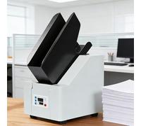 Clasificador automático de papel, corredor de papel de escritorio, capacidad extra grande de 70 mm para A4 y A5, acabado de alineación 5s para escuelas, bancos, oficinas corporativas