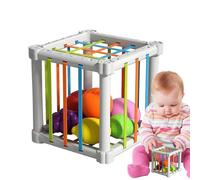 Clasificador de formas para niños pequeños, juguete de clasificación de formas - Juguetes de clasificador de formas portátiles, contenedores sensoriales coloridos,Actividades educativas de aprendizaje